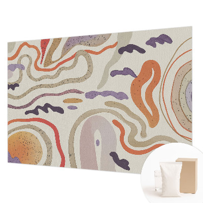 Fototapet pentru living Linii abstracte