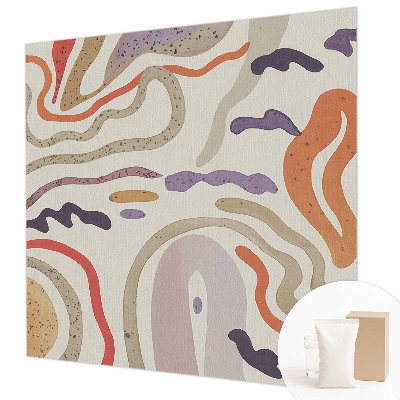 Fototapet pentru living Linii abstracte