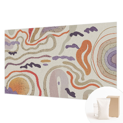 Fototapet pentru living Linii abstracte