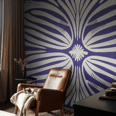 Fototapet la comandă pentru dormitor Linii radiante