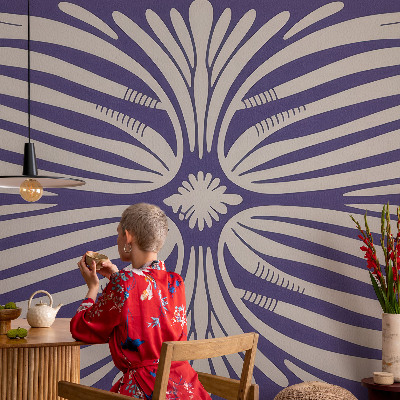 Fototapet la comandă pentru dormitor Linii radiante