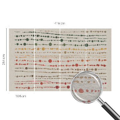 Tapet Frunze colorate