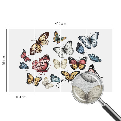 Fototapet vlies Frunze abstracte