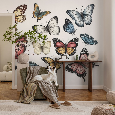 Fototapet vlies Frunze abstracte