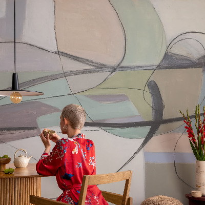 Fototapet vlies pe perete Acuarelă abstractă