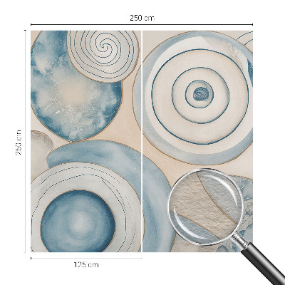 Fototapet vlies pentru living Forme abstracte