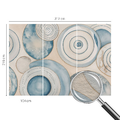 Fototapet vlies pentru living Forme abstracte