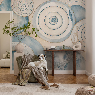 Fototapet vlies pentru living Forme abstracte