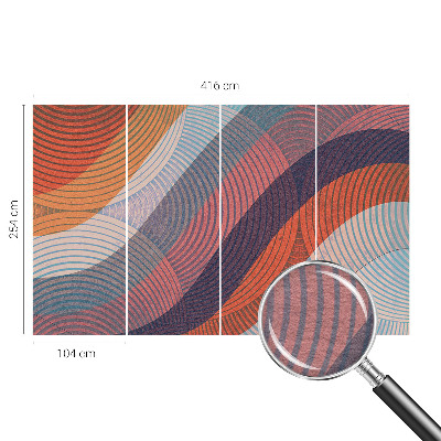 Fototapet vlies imprimat Dungi abstracte