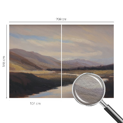 Tapet foto pe vlies Pene colorate