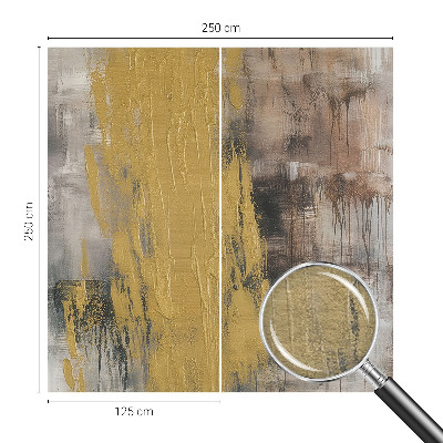 Fototapet vlies pentru dormitor Flori cu frunze