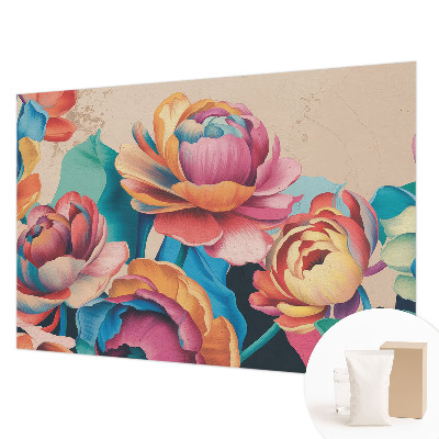 Tapet foto decorativ cu motiv vegetal