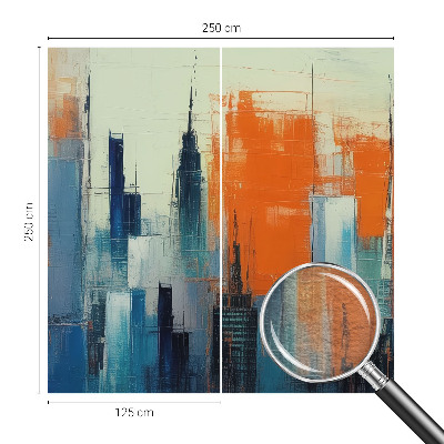 Fototapet decorativ pe perete Peisaj de vis