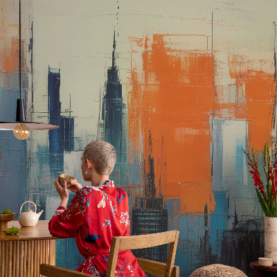 Fototapet decorativ pe perete Peisaj de vis