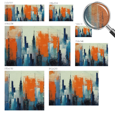 Fototapet decorativ pe perete Peisaj de vis