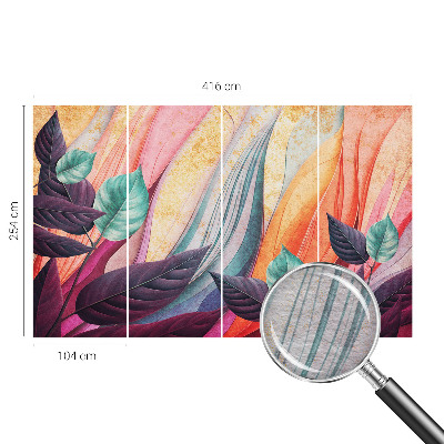 Fototapet la comandă Păsări exotice