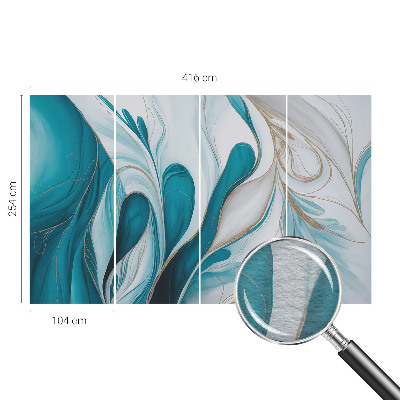 Fototapet modern la comandă Armonie abstractă