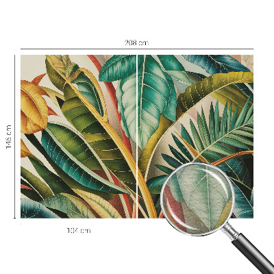 Fototapet la comandă pentru dormitor Ceață de pădure