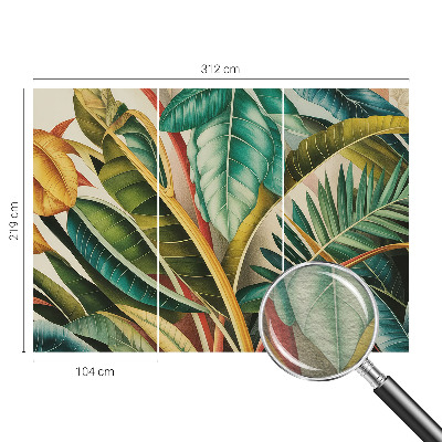 Fototapet la comandă pentru dormitor Ceață de pădure