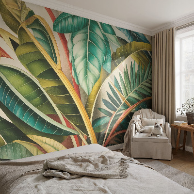 Fototapet la comandă pentru dormitor Ceață de pădure