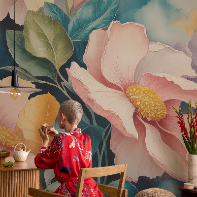 Fototapet pentru dormitor Forme de energie