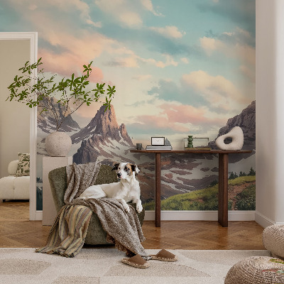 Fototapet pentru living Zgârie-nori ai orașului