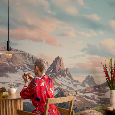 Fototapet pentru living Zgârie-nori ai orașului