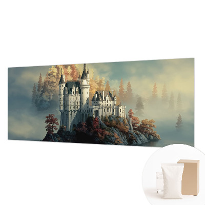 Fototapet la comandă pentru dormitor Frunze de castan