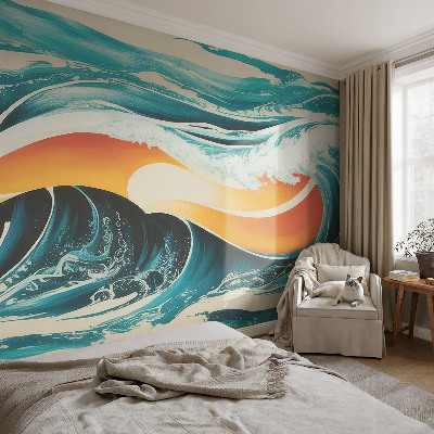 Fototapet vlies pe perete Idilă în pădure