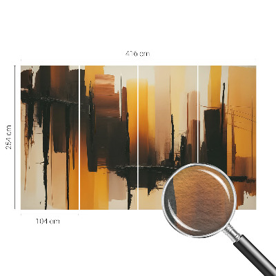 Fototapet vlies Castelul și podul