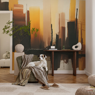 Fototapet vlies Castelul și podul