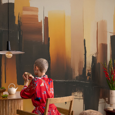 Fototapet vlies Castelul și podul