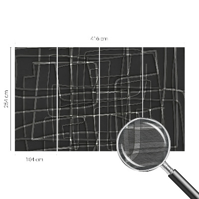 Fototapet vlies pentru dormitor Bujori albi