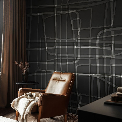 Fototapet vlies pentru dormitor Bujori albi