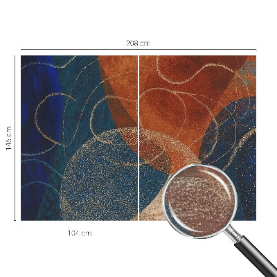 Fototapet la comandă Flori cu insecte