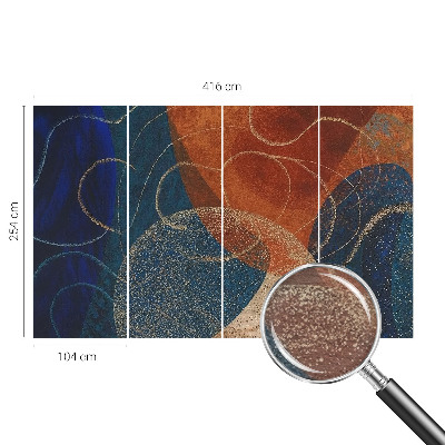 Fototapet la comandă Flori cu insecte