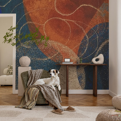 Fototapet la comandă Flori cu insecte