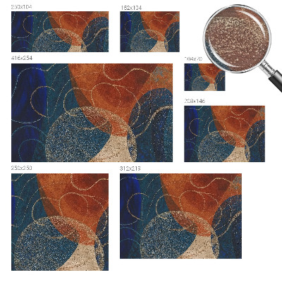 Fototapet la comandă Flori cu insecte