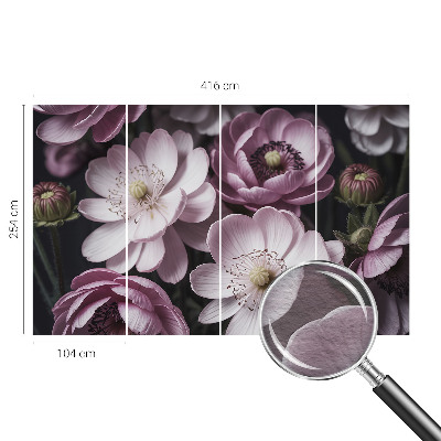 Fototapet modern Ierburi în ceață