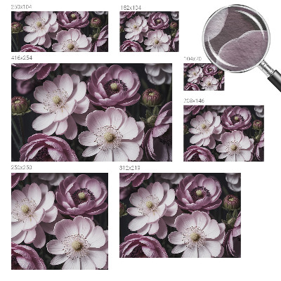 Fototapet modern Ierburi în ceață