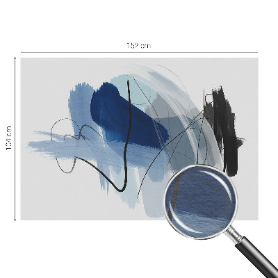 Fototapet pentru living Eleganță florală