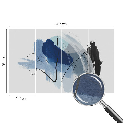 Fototapet pentru living Eleganță florală