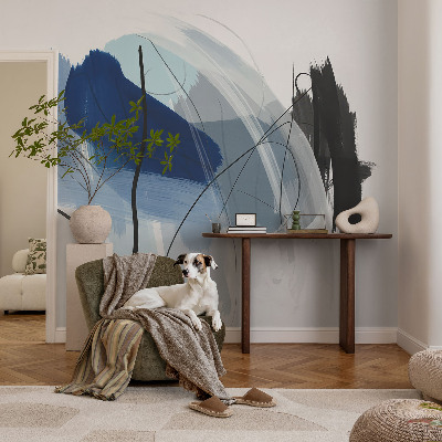 Fototapet pentru living Eleganță florală