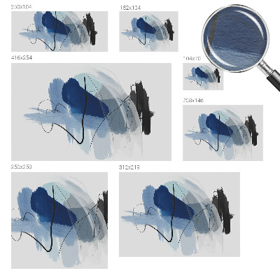 Fototapet pentru living Eleganță florală