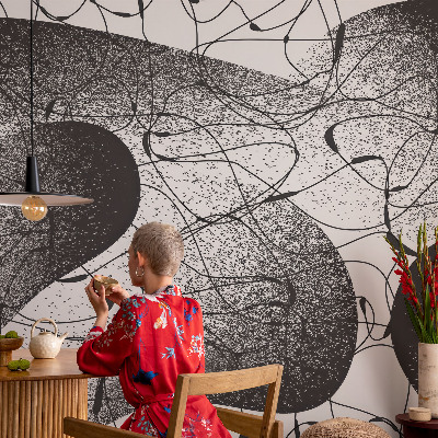 Fototapet la comandă pentru dormitor Păsări pitorești