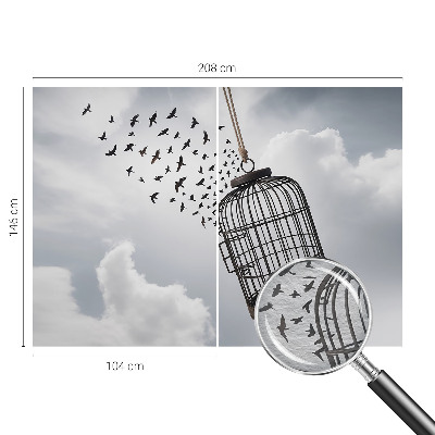 Fototapet vlies pe perete Peisaje verzi