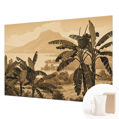 Fototapet pentru living Model floral