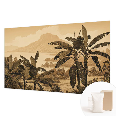 Fototapet pentru living Model floral