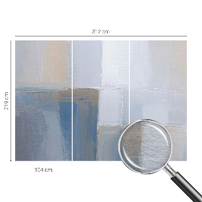 Fototapet modern pentru living Grădinile Păunilor