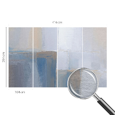 Fototapet modern pentru living Grădinile Păunilor